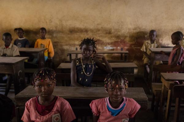 Students at a school in Conakry, Guinea | Photo: FlickrCC/UN Mission for Ebola Emergency Respo<em></em>nse (UNMEER)