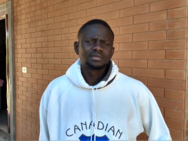 From file: Abdou Faye was another Senegalese migrant interviewed by InfoMigrants who was accused of smuggling and served time in an Italian prison | Photo: Emma Wallis
