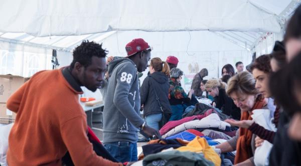 From file: Baobab Experience is involved in numerous initiatives in Italy to help migrants | Photo : Baobab Experience