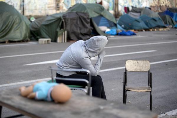 From file: Migrants in the tent camp known as "Baobab Camp" near the Tiburtina railway station in Rome | Photo: ANSA/Massimo Percossi