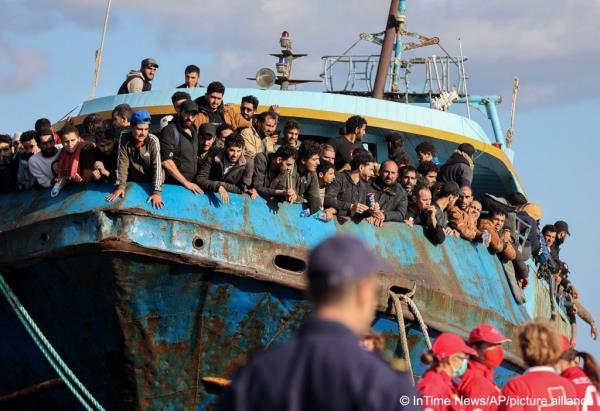 A boat carrying 483 migrants arrived in Crete in 2022. | Photo: picture-alliance
