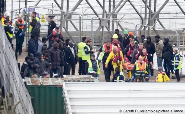 From File: On May 14, it was reported that there had been ten co<em></em>nsecutive days of migrants crossing the Channel in small boats. More than 1,000 people had arrived in that time period | Photo: Gareth Fuller/empics/picture alliance